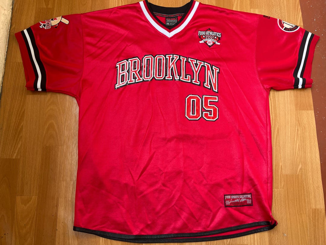 FUBU Jersey, Brooklyn, Fubu City Series, NYC Shirt, Vintage New