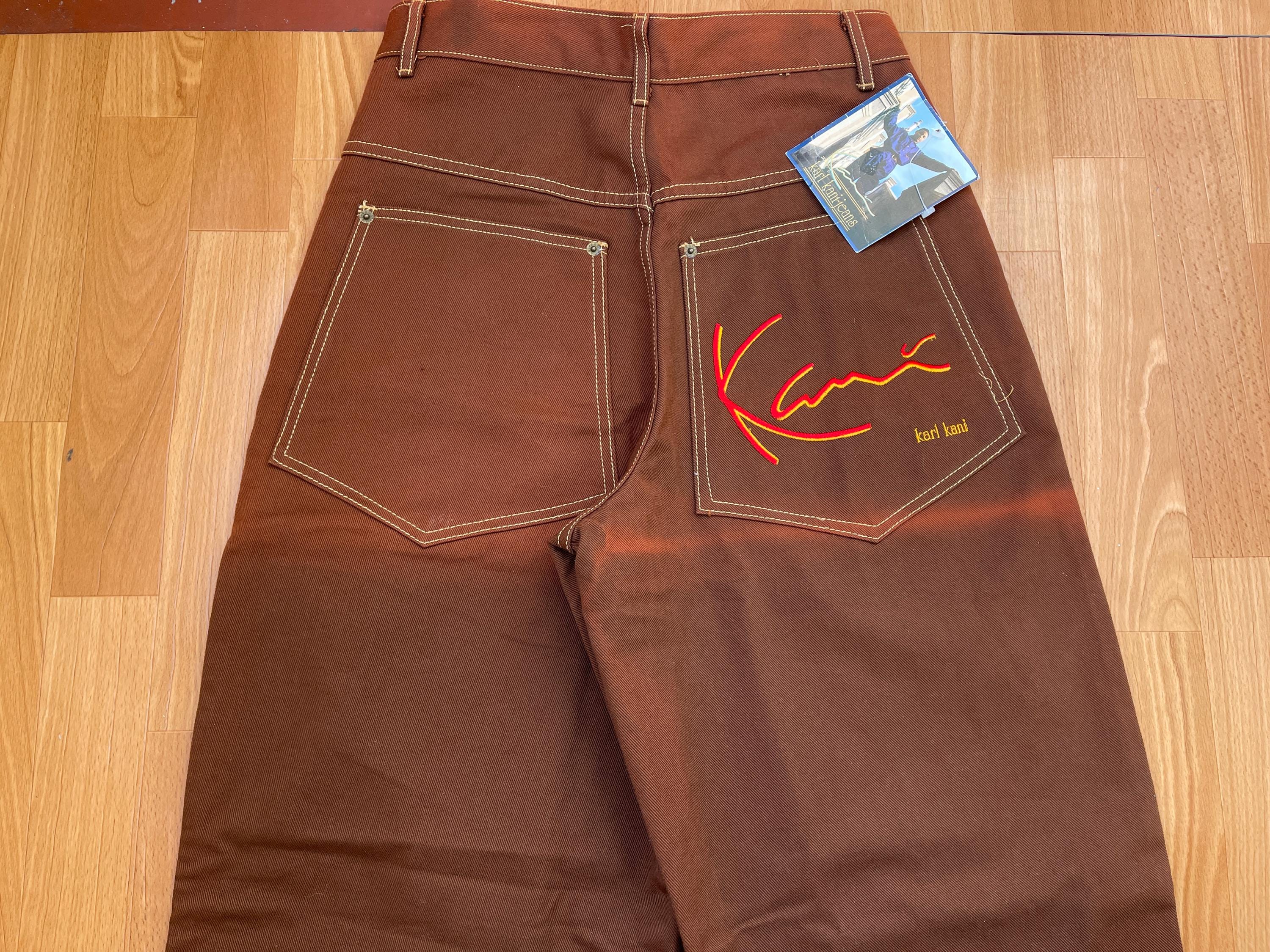 KARL KANI Jeans, Vintage Kani Jeans Baggy Loose, 90s Hip Hop