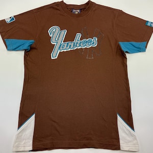 MLB New York Yankees jersey, Cooperstown Collection, Majestic, vintage baseball t-shirt, 90s hip hop, 1990s, old school, mens size M Medium