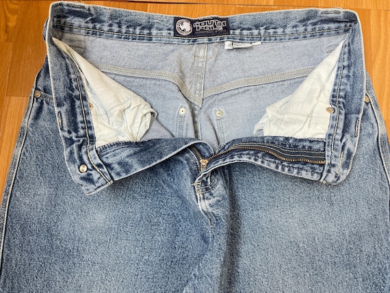 Southpole Jeans, Blue Vintage Baggy Jeans, 90s Hip Hop, 1990s Hip