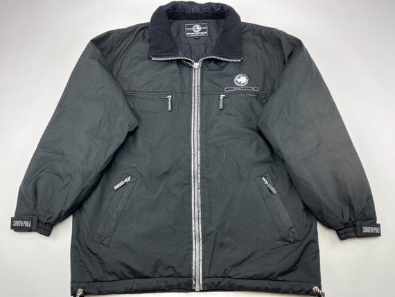 1990's SOUTHERN EXPOSURE CPO jacket XL SOUTHPOLE Jacket, Black