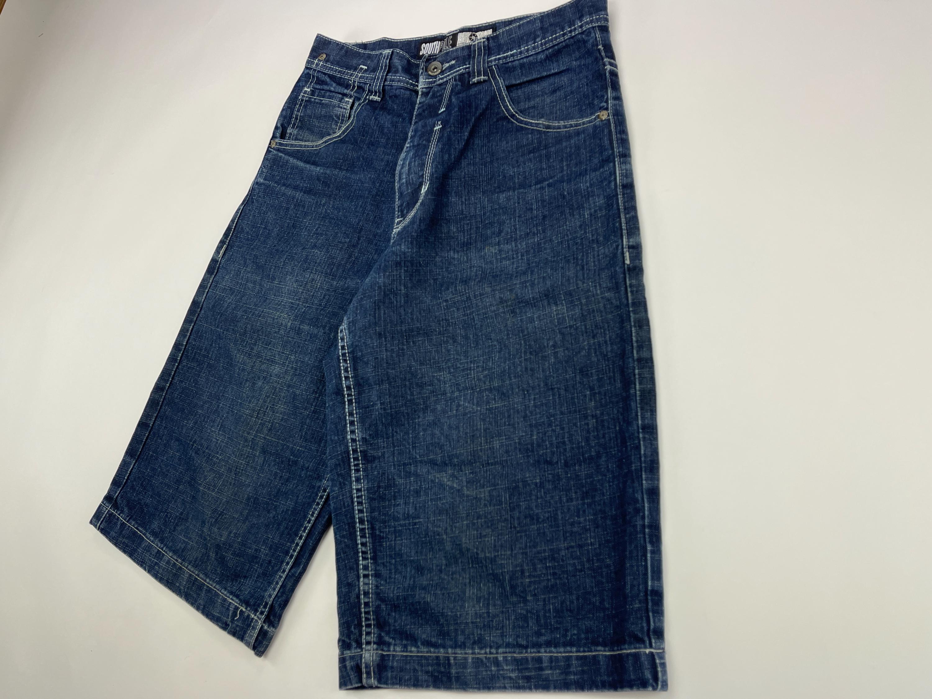 Southpole Shorts, Vintage South Pole Jeans Shorts, 90s Hip Hop