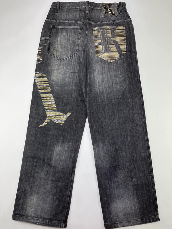 KARL KANI Jeans, Vintage Kani Jeans Baggy Loose, 90s Hip Hop