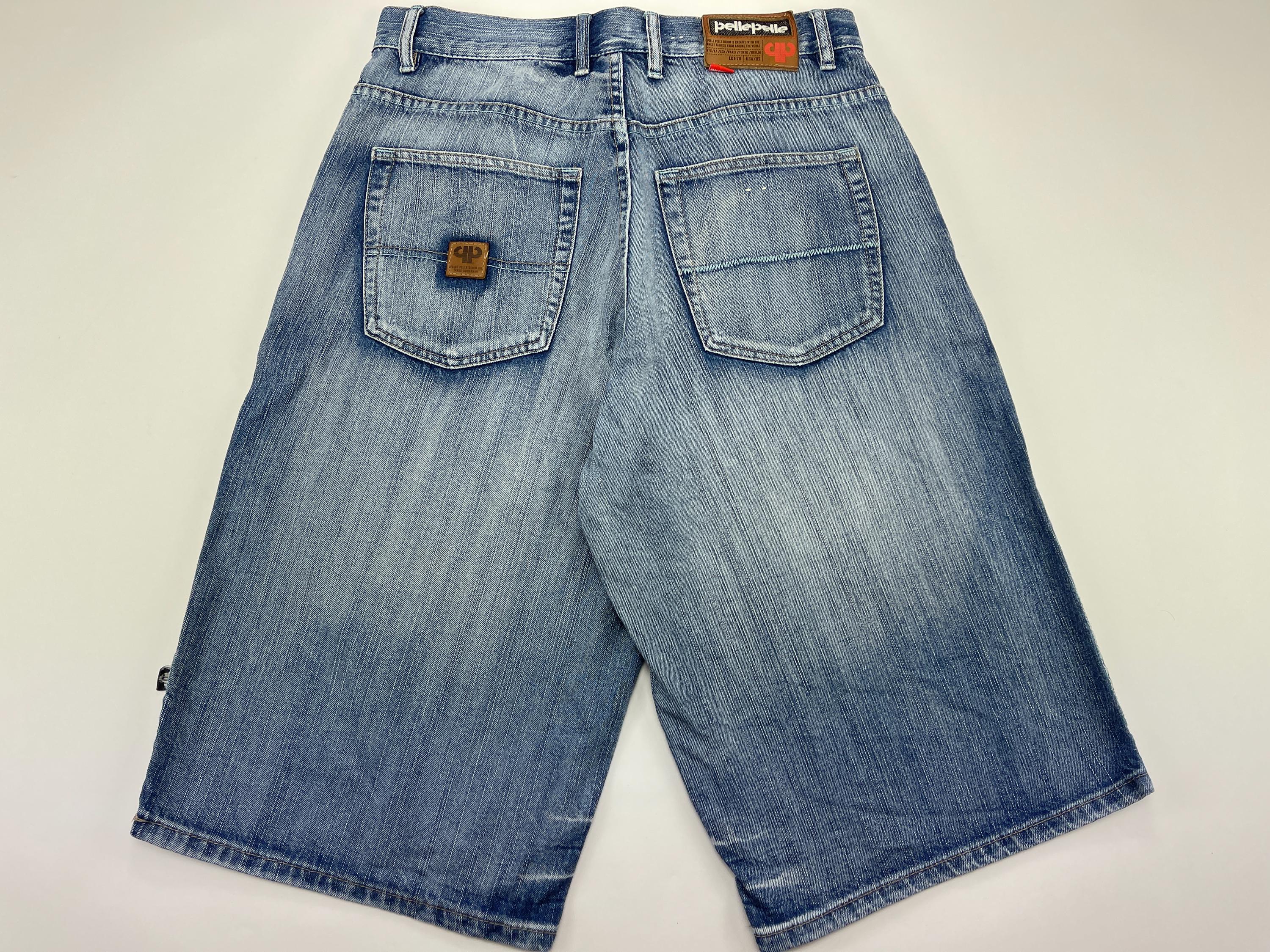 パンツ 90s pelle pelle buggy denim shorts 90s pelle pelle buggy denim shorts jorts - メルカリ