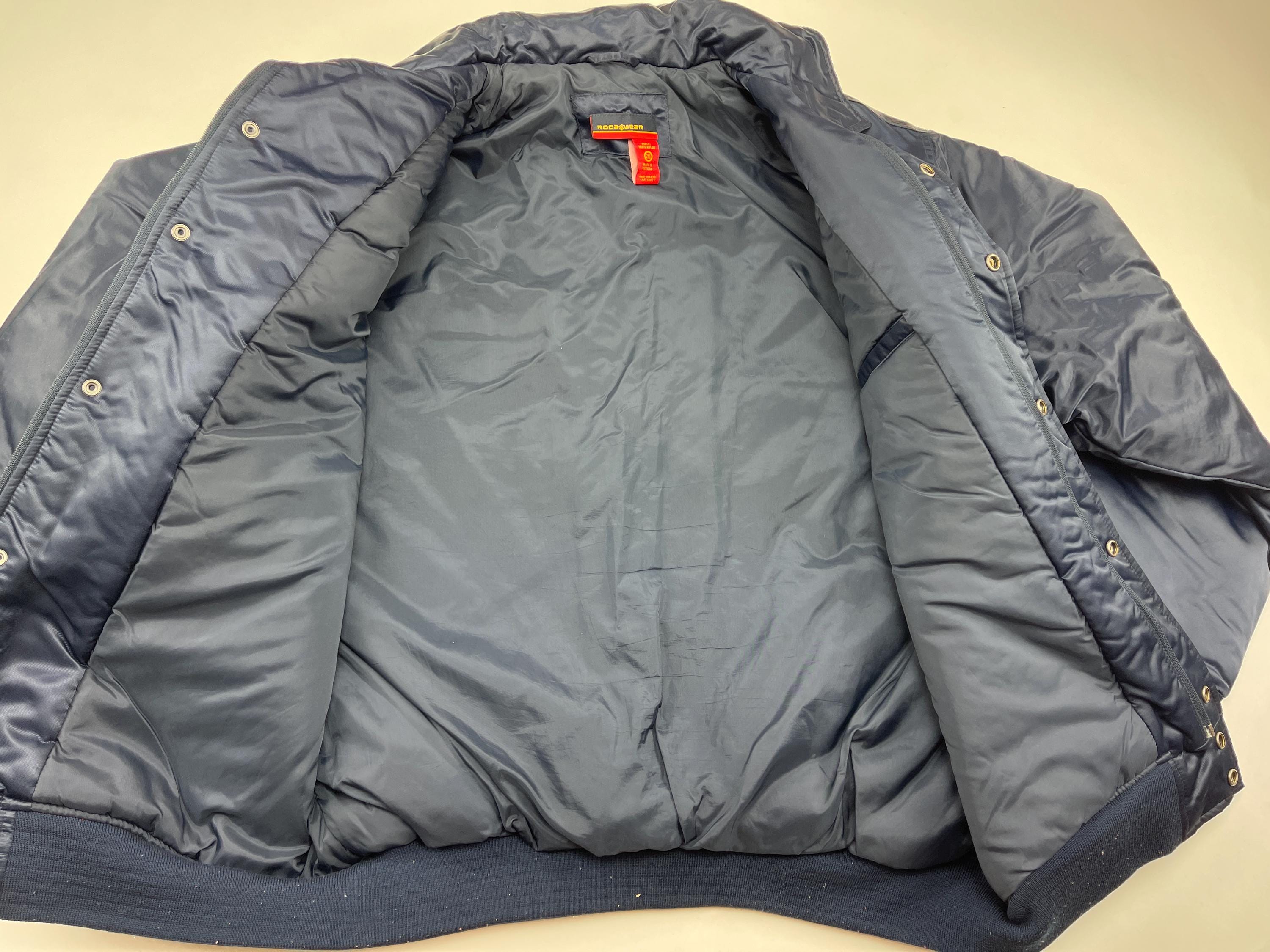 Rocawear Jacket, Blue, Vintage Roca Wear Bomber, 90s Hip Hop