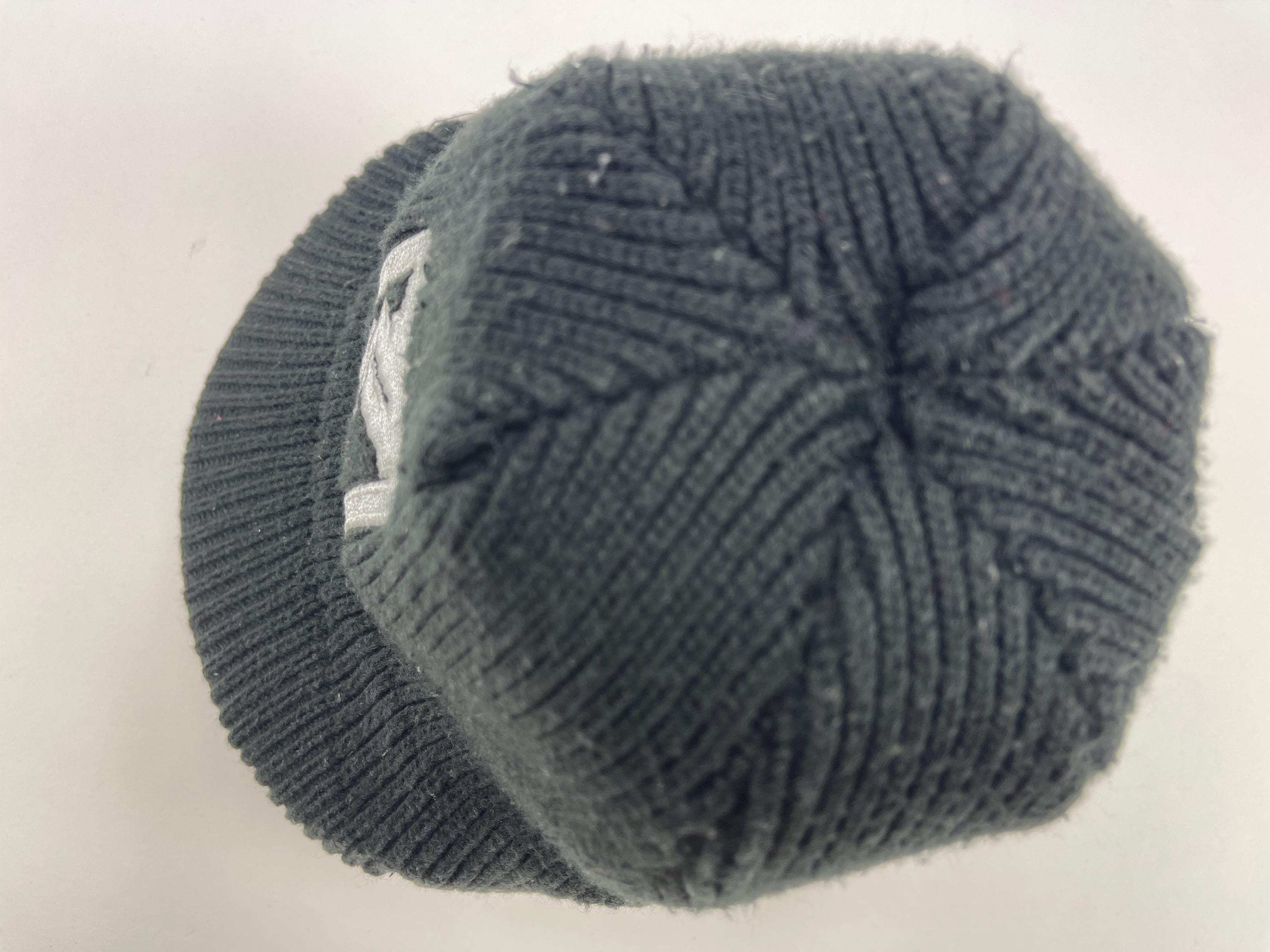 Karl Kani Beanie, Black, Vintage Hip Hop Hat, 90s Hip-hop Clothing