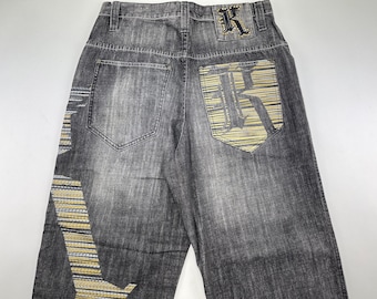 KARL KANI Jeans, Vintage Kani Jeans Baggy Loose, 90s Hip Hop