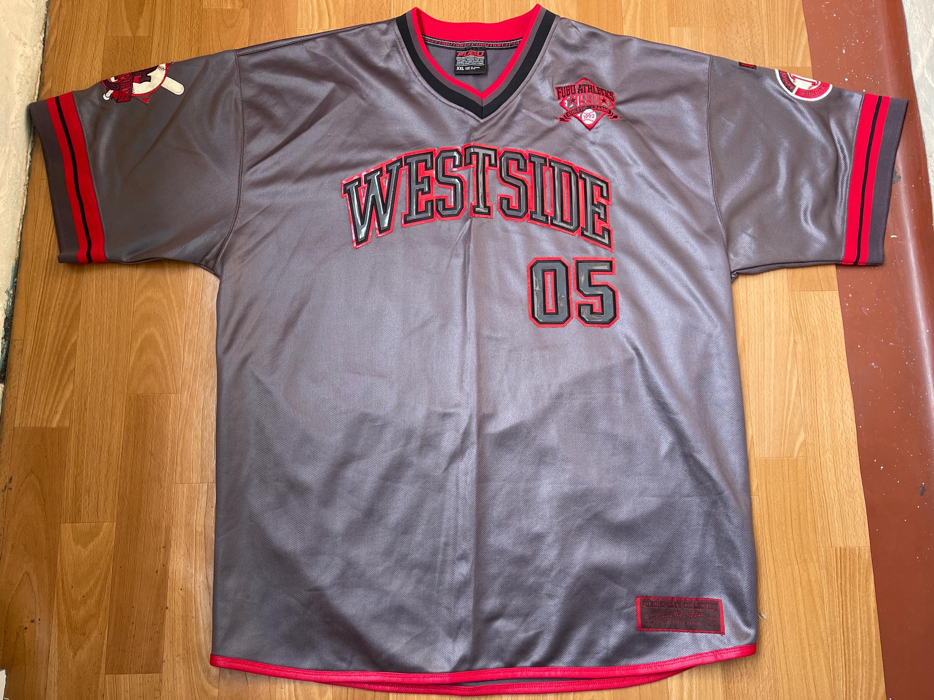 FUBU Jersey, Westside T-shirt, City Series, Vintage Hip Hop Shirt
