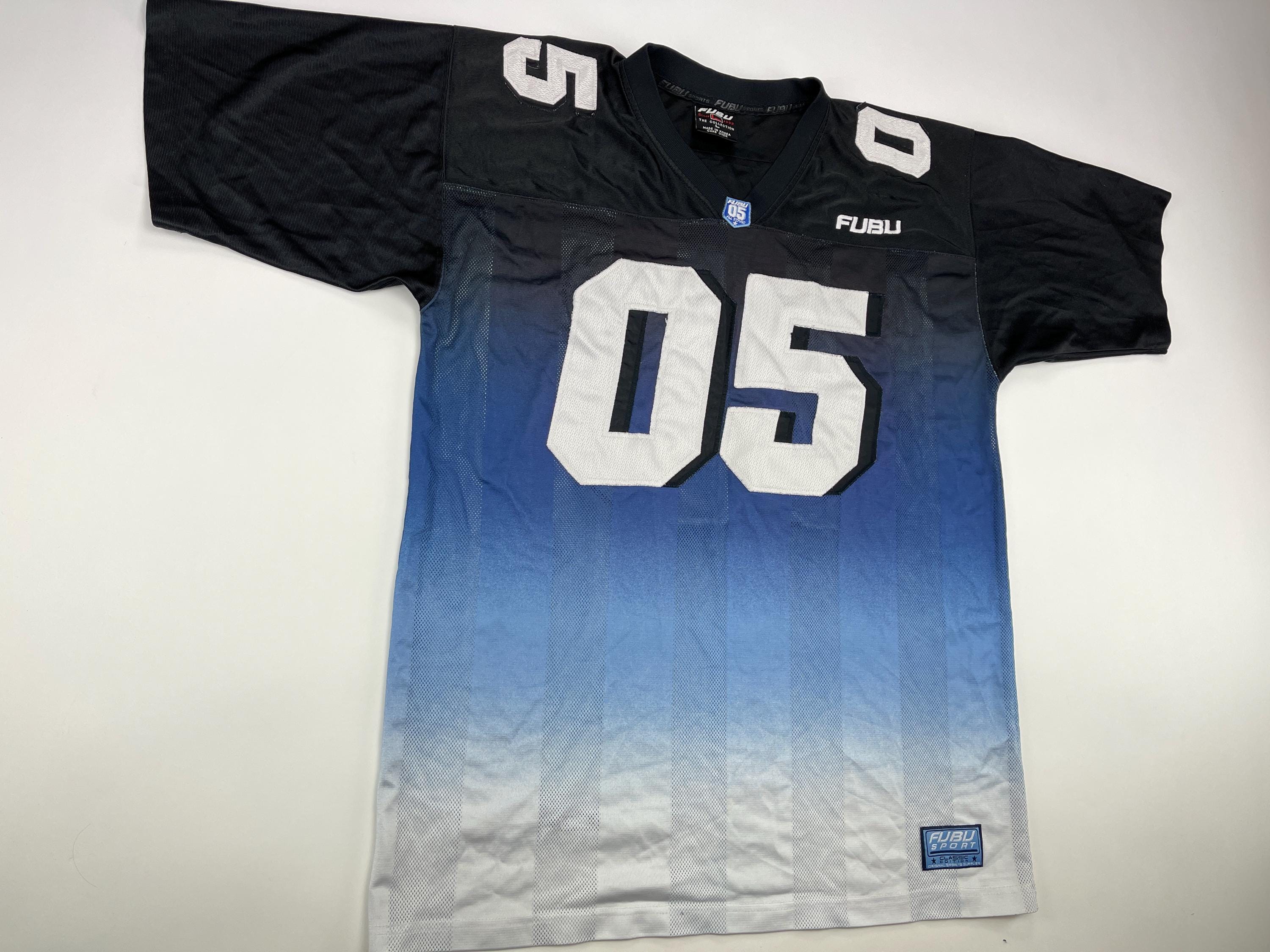 FUBU Jersey, Blue, Fubu 05, Vintage Hip Hop T-shirt, 90s Hip Hop