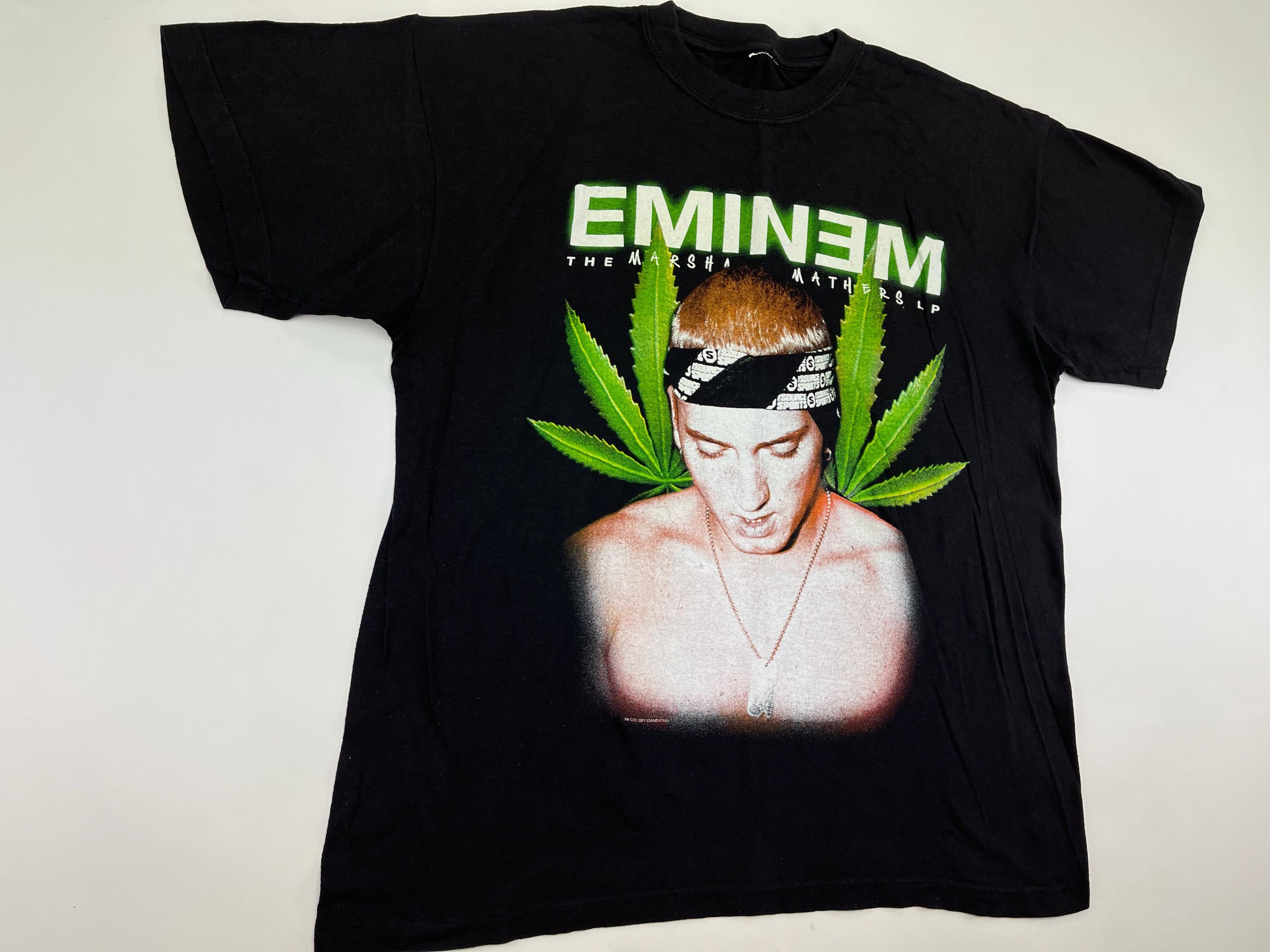 Eminem T-shirt, 2001, Black, D12 Shirt, 2000s, Slim Shady 