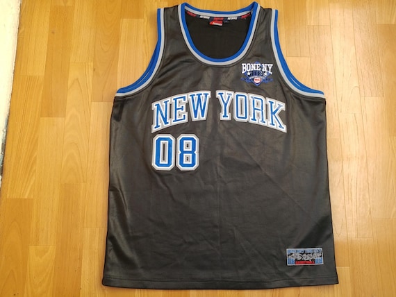 80’s Basketballユニフォーム　ネイビー　 サイズL RARE VINTAGE ADIDAS 80'S #10 VEST BASKETBALL STYLE SHIRT
