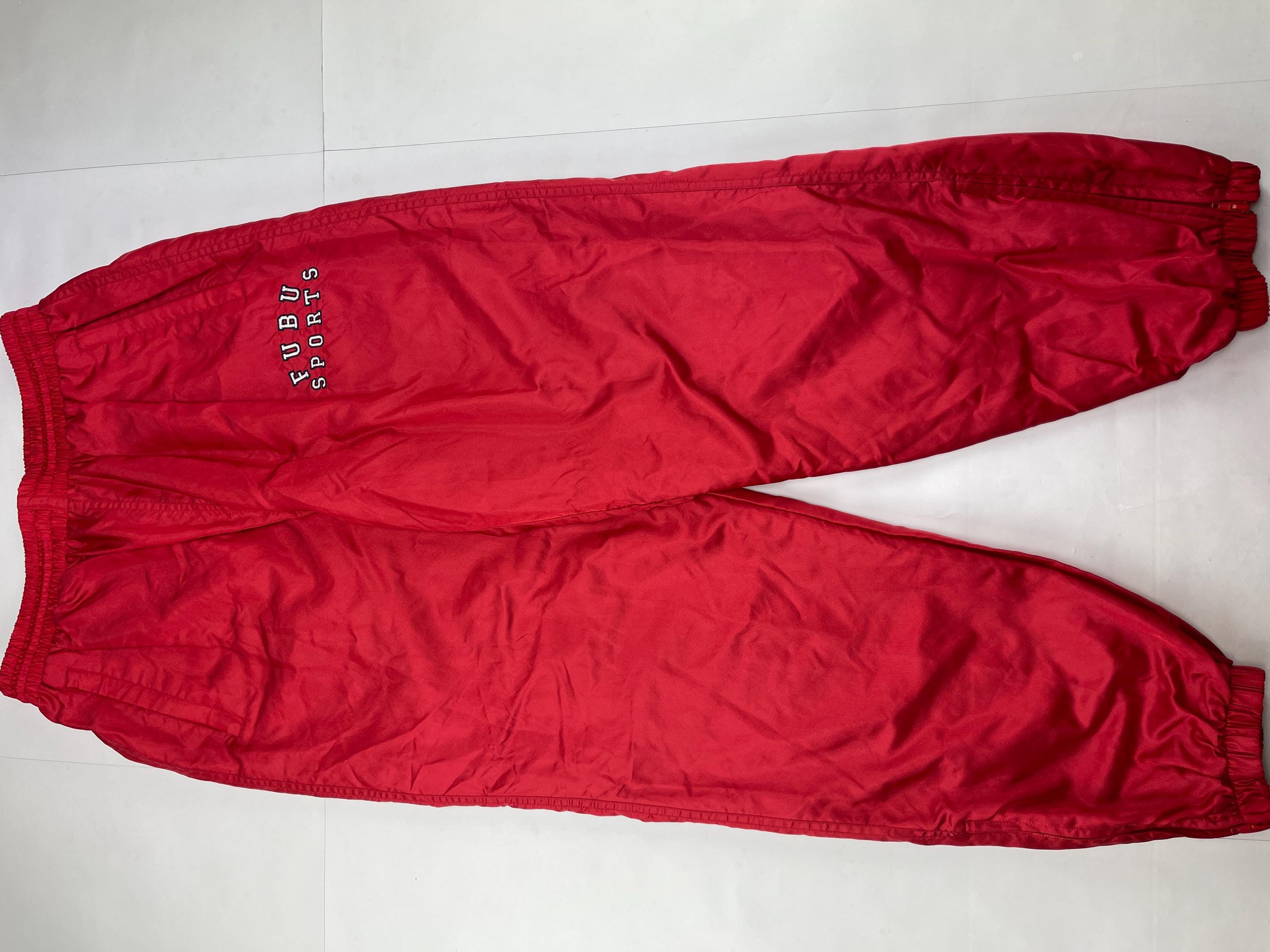 FUBU Tracksuit, 1990s, Baggy Track Suit Jacket and Pants Set, 90s