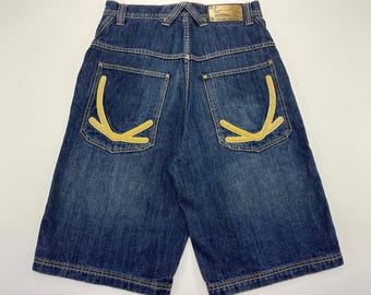 Vintage Karl Kani Denim Shorts - Etsy
