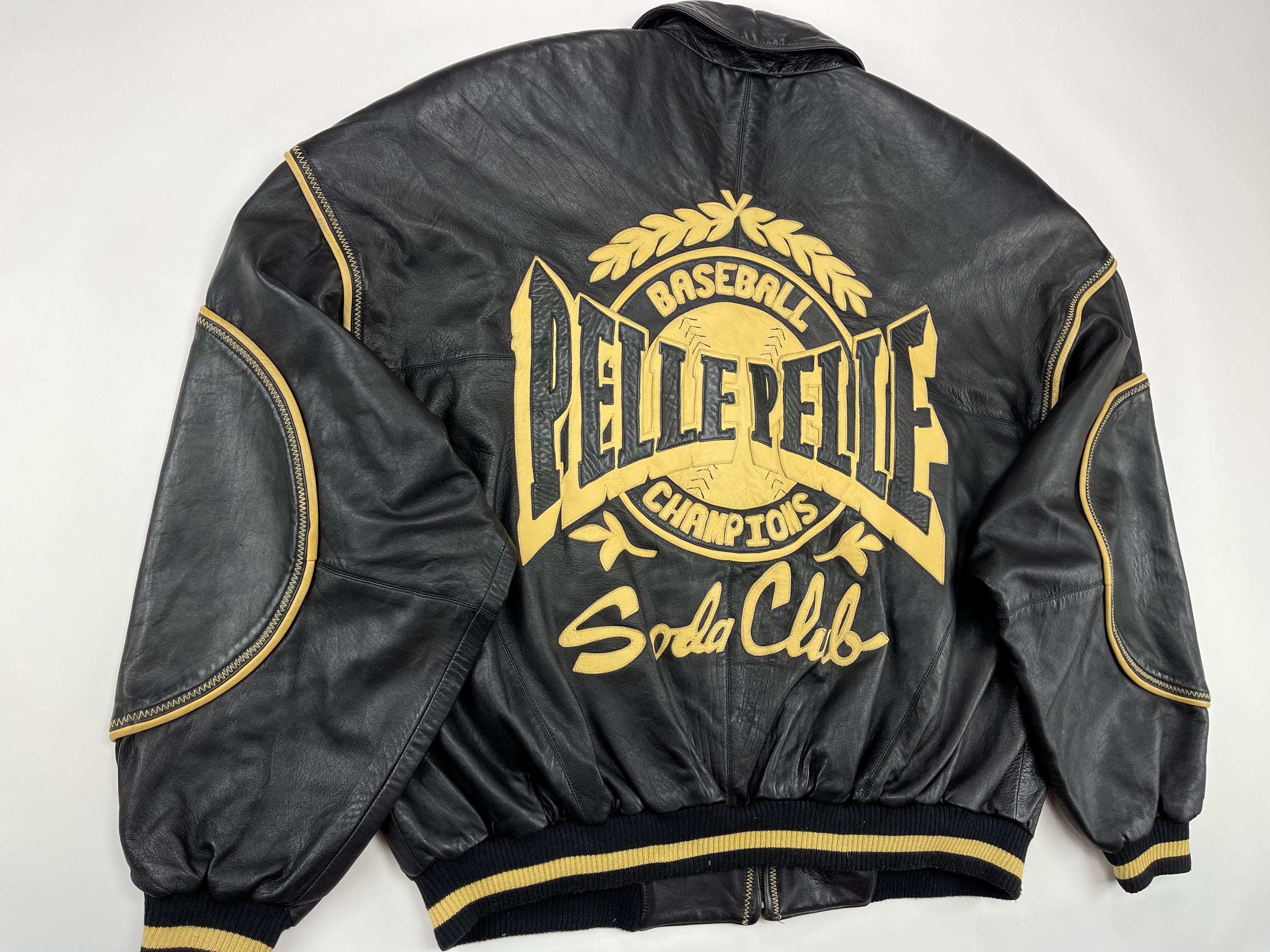Pelle Pelle Leather Jacket, Soda Club, Vintage Marc Buchanan