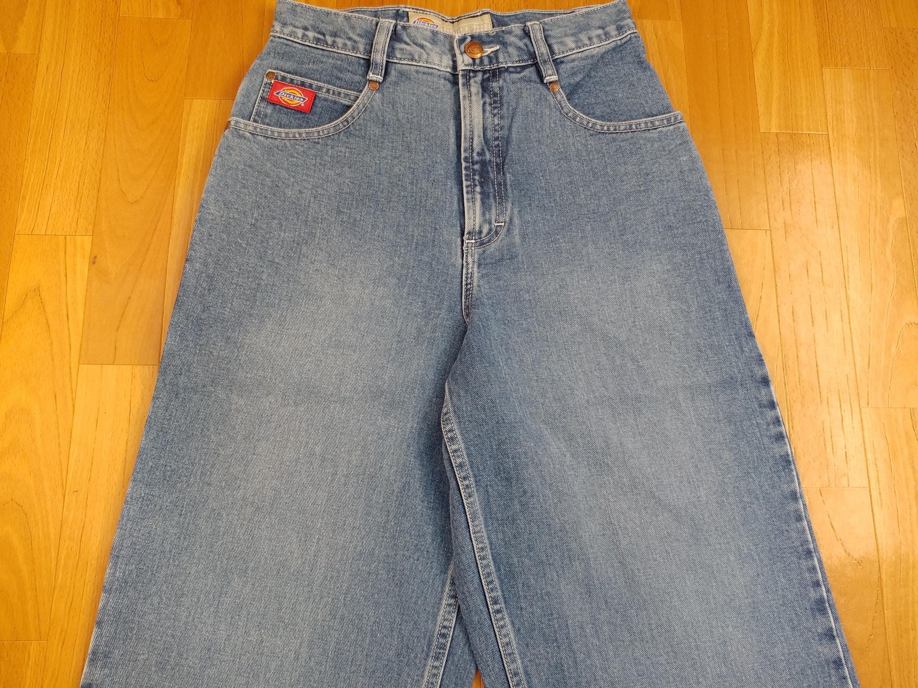 Dickies Jeans, Vintage Baggy Jeans, Big Daddy Hip-hop Light Blue