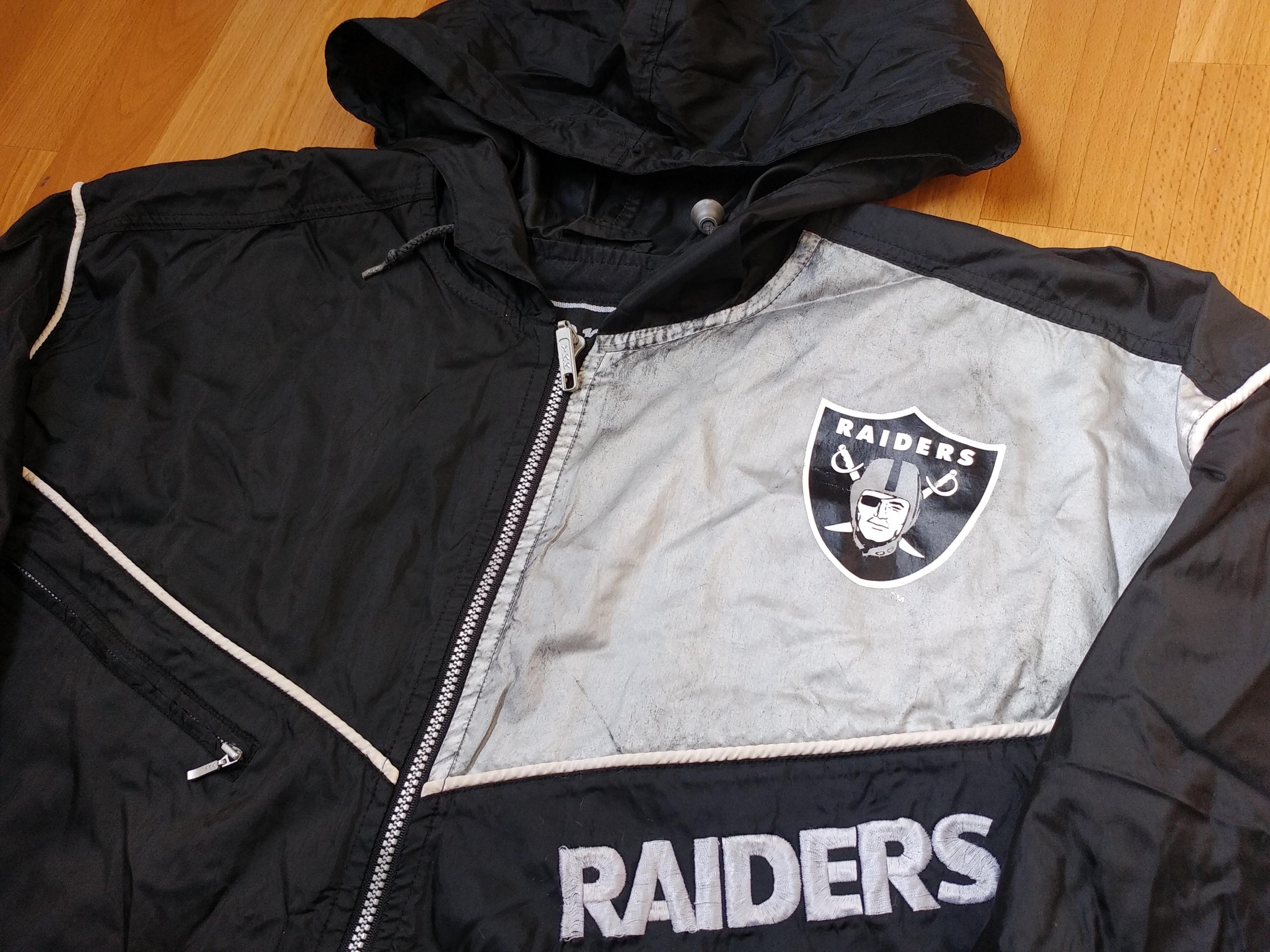 Los Angeles Raiders Jacket, 1993 Campri Teamline Windbreaker