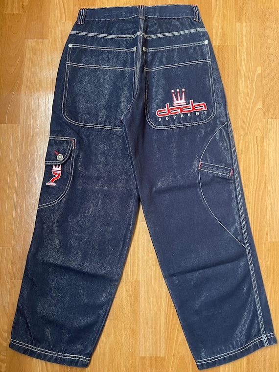 Damani Dada Jeans, Vintage Baggy Jeans, 90s Hip Hop Clothing