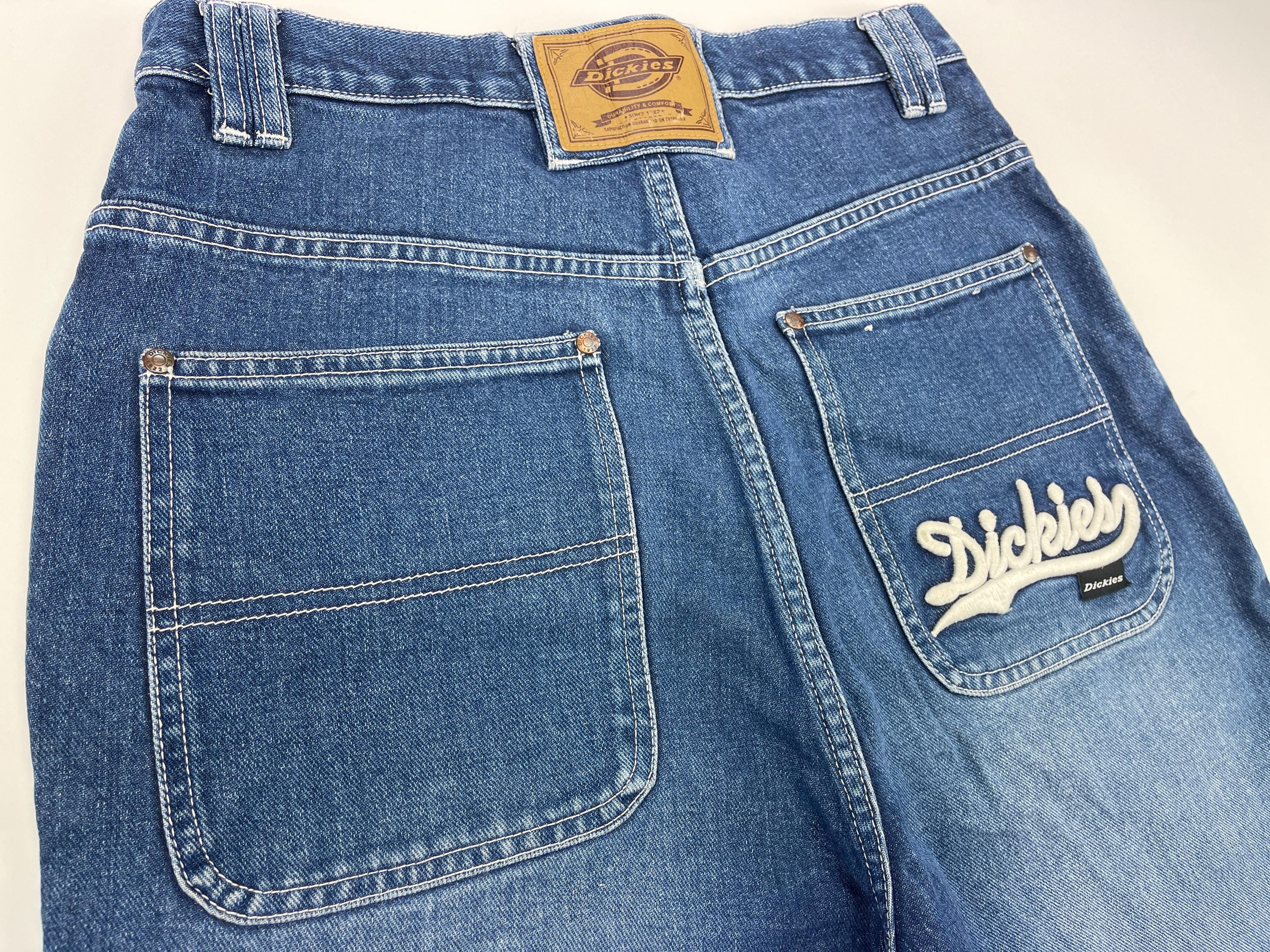 Dickies jeans, vintage baggy jeans, Big Daddy, loose 90s hip