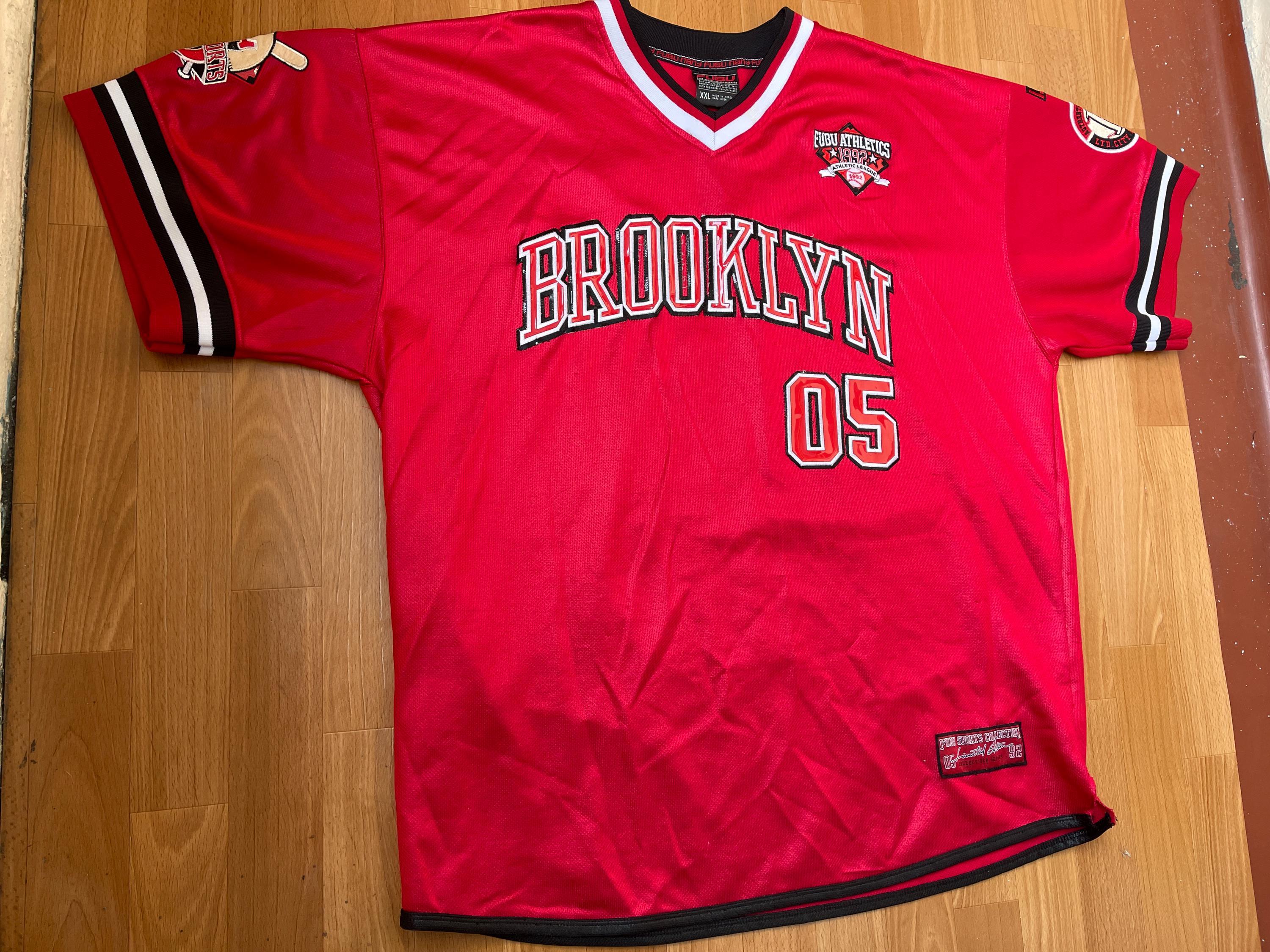 FUBU Jersey, Brooklyn, Fubu City Series, NYC Shirt, Vintage New
