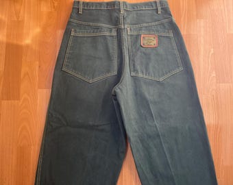 Vintage Karl Kani Denim Overalls 90s Hip-hop Logo - Etsy