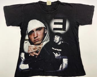 1990's EMINEM Vintage Original Hip-hop Rap Tee Concert Tour
