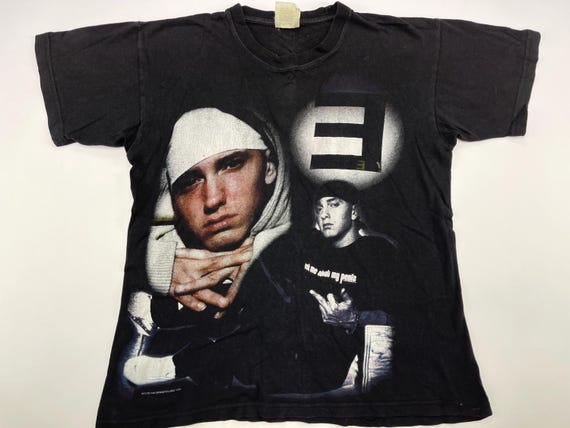 Eminem T-shirt, 2002, Black, D12 Shirt, 2000s, Slim Shady