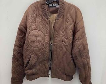 Vintage 90's Pelle Pelle Marc Buchanan Men's Blue Jean OG Biggie