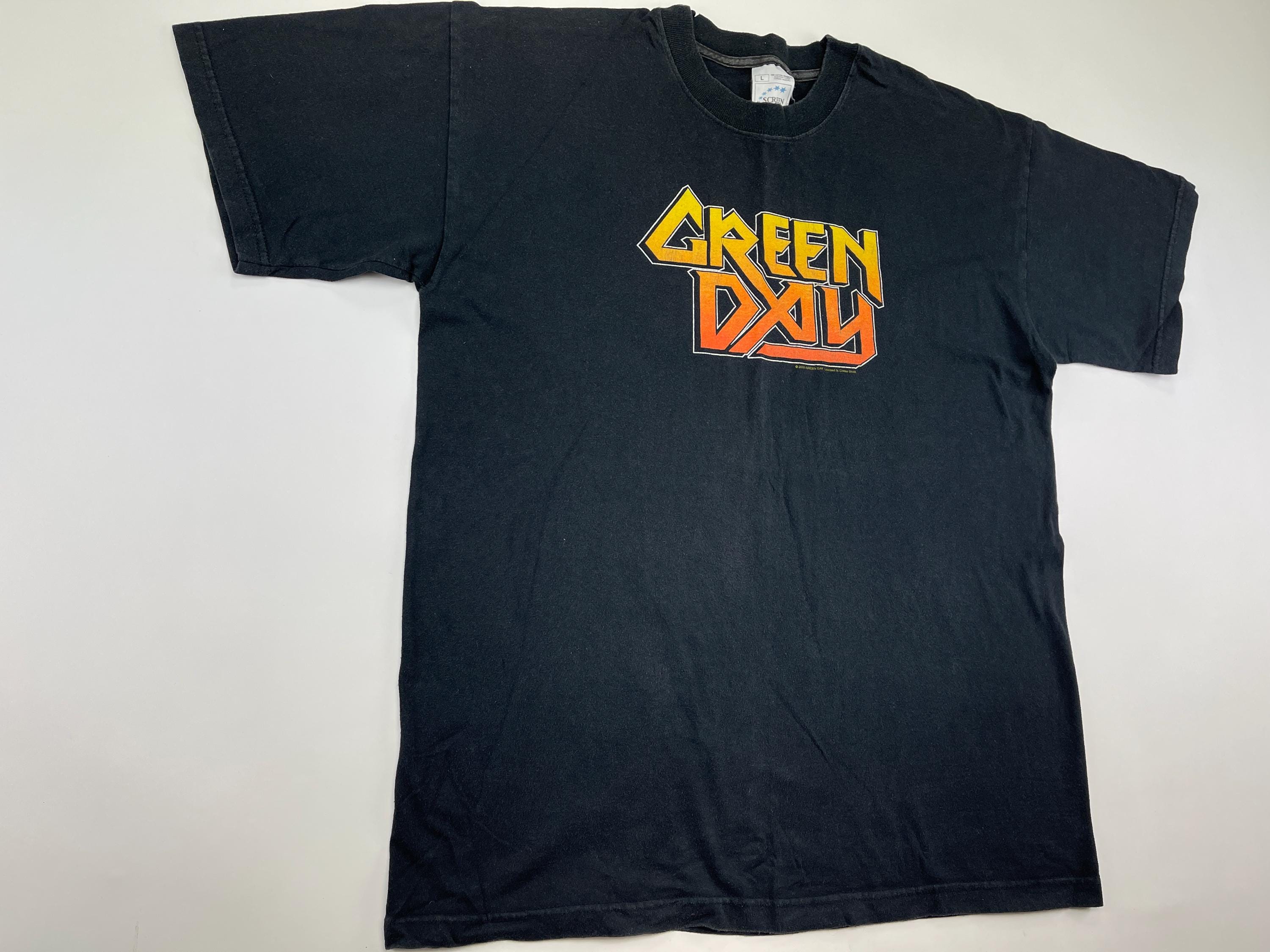Vintage Green Day T-shirt, Warning Tour 2000, 90s Rock Shirt 