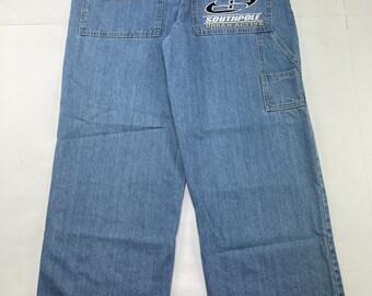 パンツ 90s SOUTHPOLE baggy jeans Southpole jeans, vintage baggy pants, 90s hip hop, 1990s