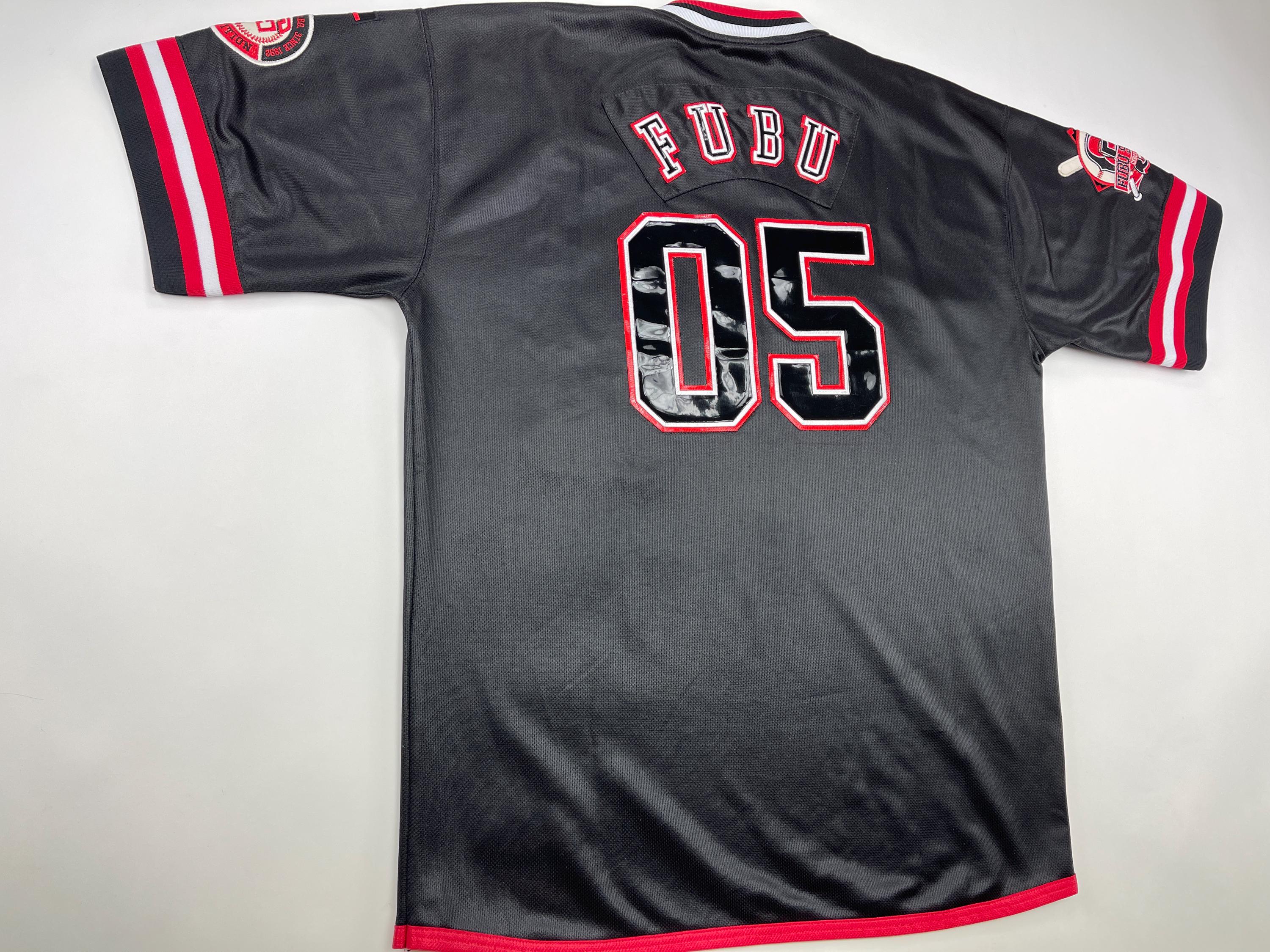 FUBU Jersey, Vintage HARLEM T-shirt, Black, New York Shirt, Fubu