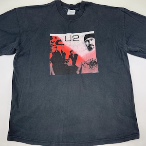 Vintage U2 The Goal Is Elevation, 2001, 90s Rock Shirt, 1990s, hard rock, punk rock, pop rock, 2000s, Screen Stars, mens size XL