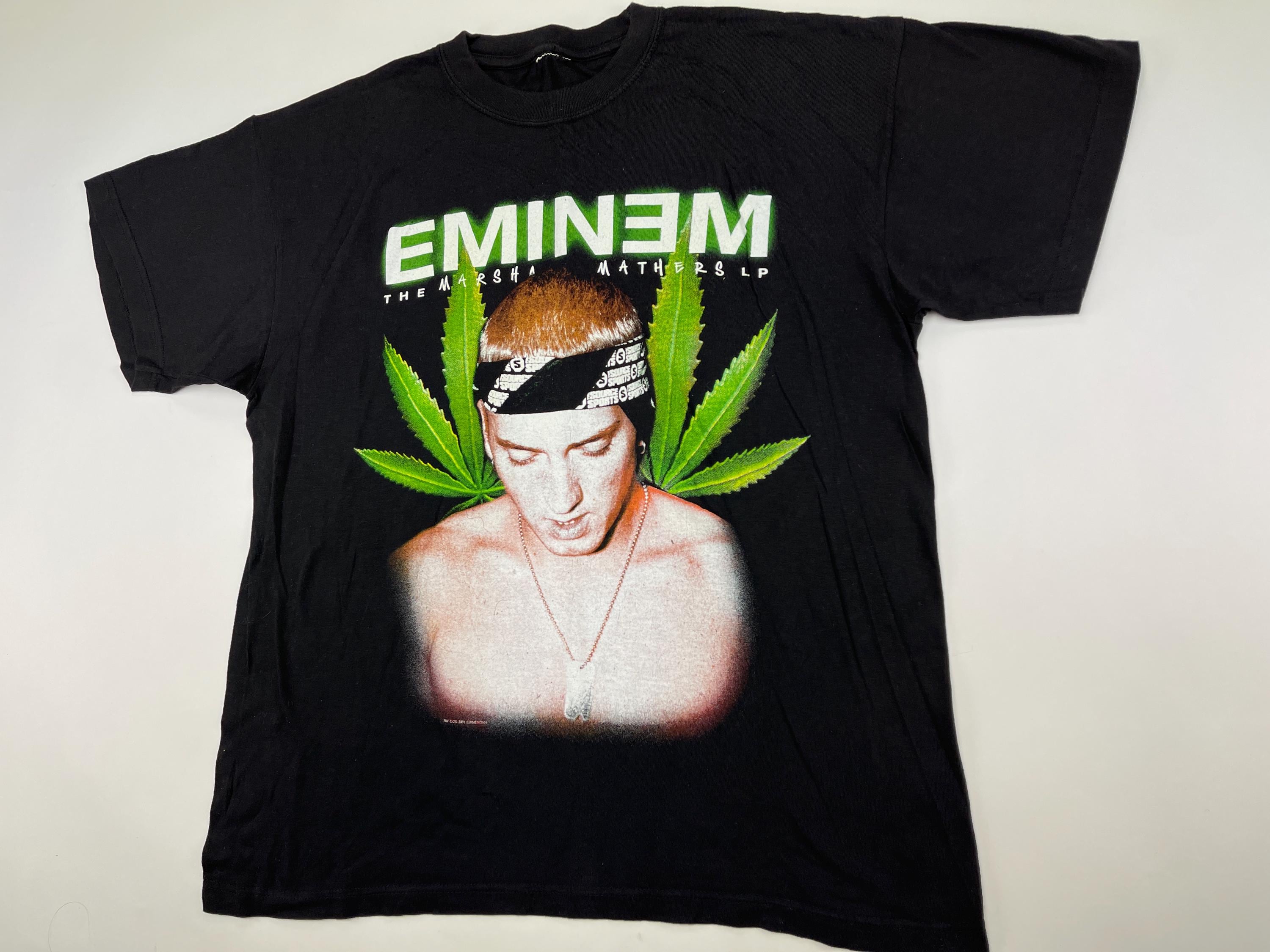 Eminem T-shirt, 2001, Black, D12 Shirt, 2000s, Slim Shady