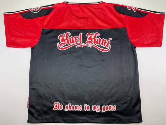 KARL KANI Jersey, No Shame in My Game, Vintage Hip Hop T-shirt