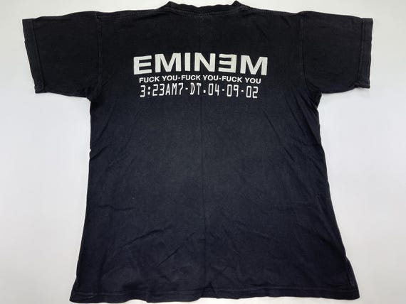 Eminem T-shirt, 2002, Black, D12 Shirt, 2000s, Slim Shady
