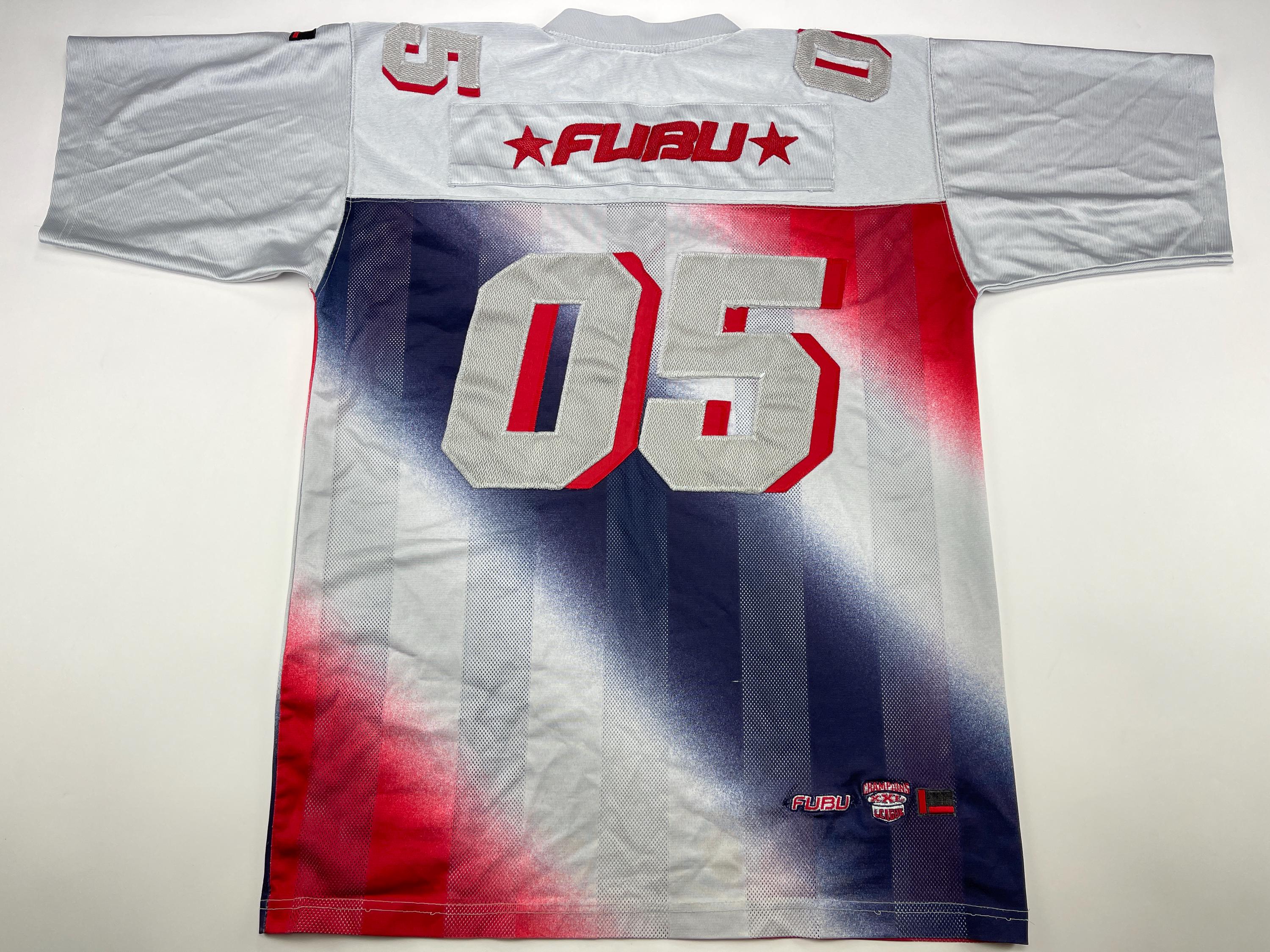 FUBU Jersey, Gray, Fubu 05, Vintage Hip Hop T-shirt, 90s Hip Hop