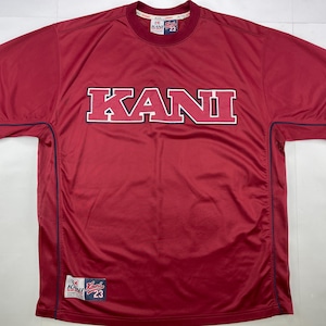 90's USA製 HIPHOP ヴィンテージ KARL KANI 半袖シャツ Vintage 90s Karl Kani tupac biggie ny streetwear embroidered