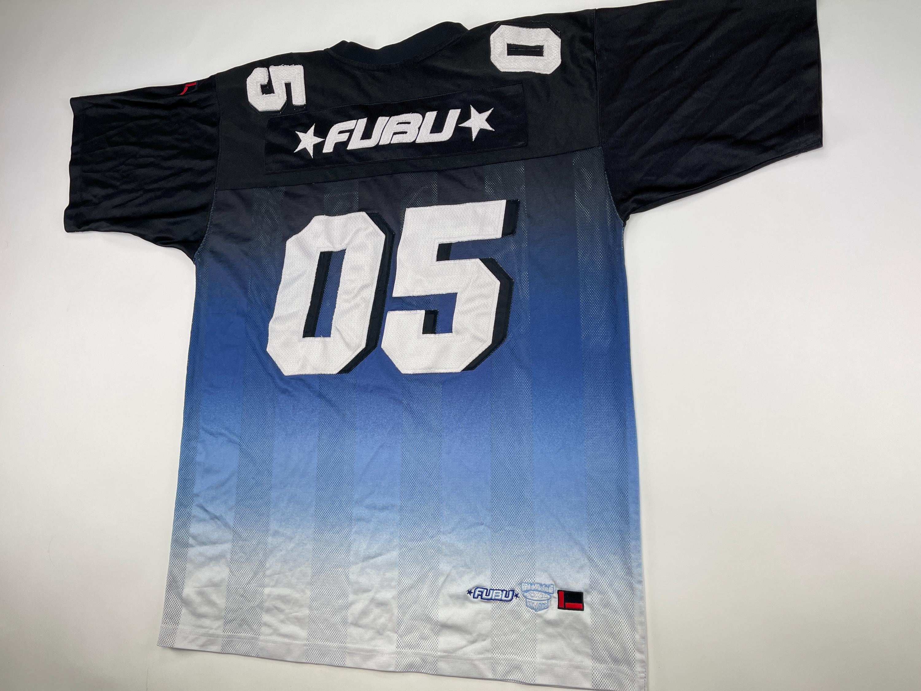 FUBU Jersey, Blue, Fubu 05, Vintage Hip Hop T-shirt, 90s Hip Hop