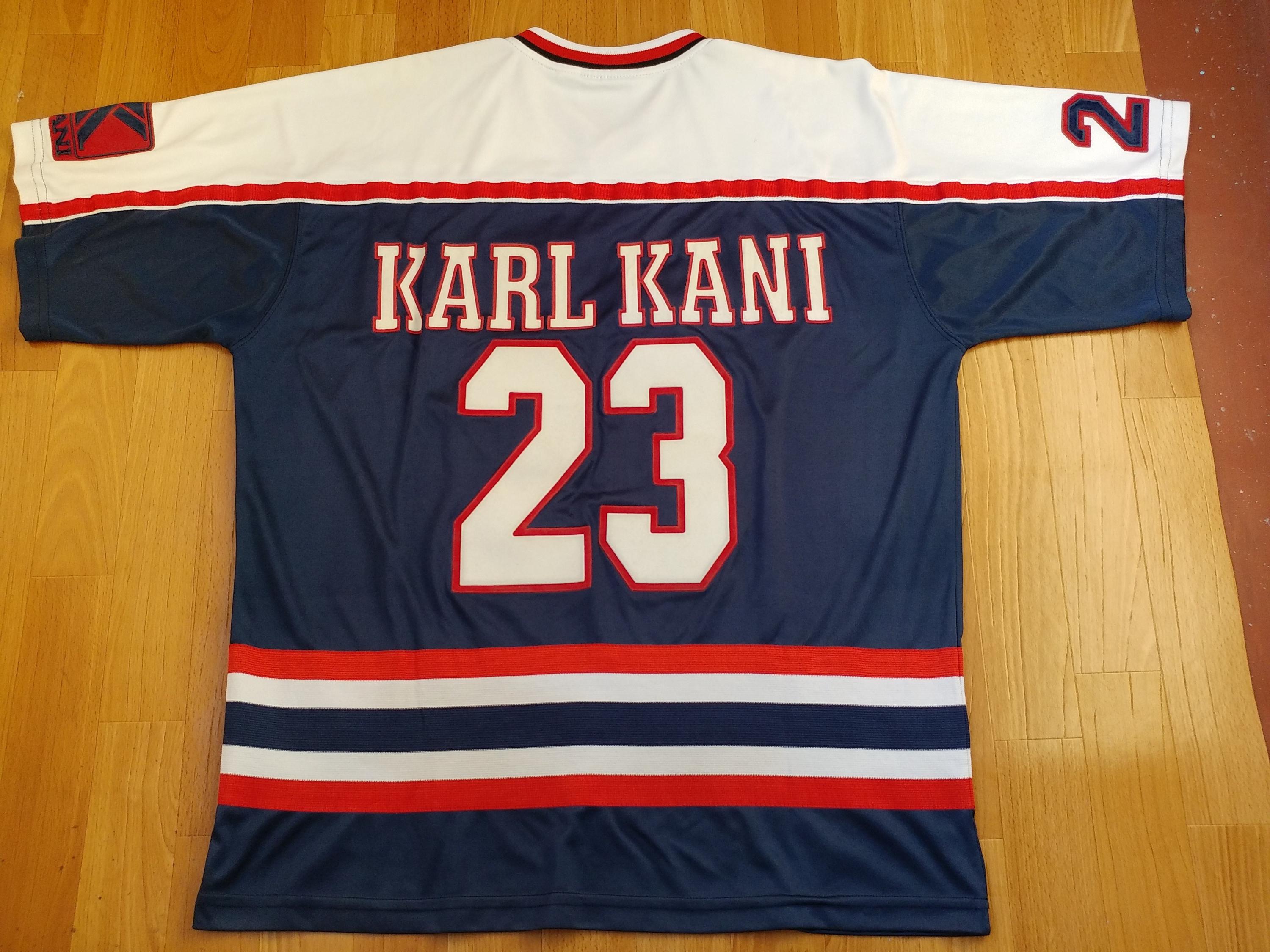 KARL KANI Jersey, Kani Endurance, White, Vintage Hip Hop T-shirt