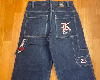 Vintage Karl Kani Jeans W38 L34: Y2K Baggy Embroidered Denim - Etsy