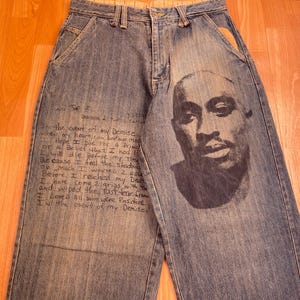 Tupac Pants - Etsy