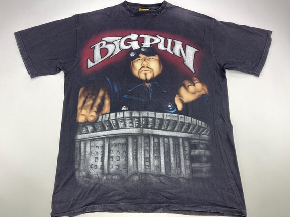 Big Pun T-shirt, Black, Vintage, 90s Hip Hop Clothing, 1990s Hip