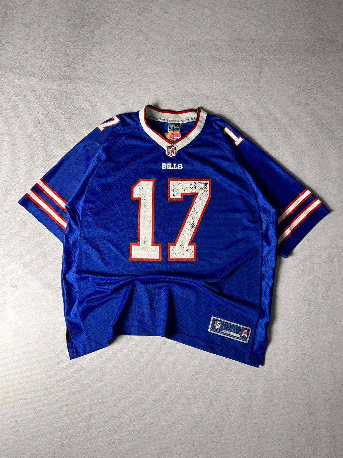 Vintage NFL Buffalo Bills 17 Josh Allen Jersey Men s XL Classic Football Apparel Retro Team Gear Etsy