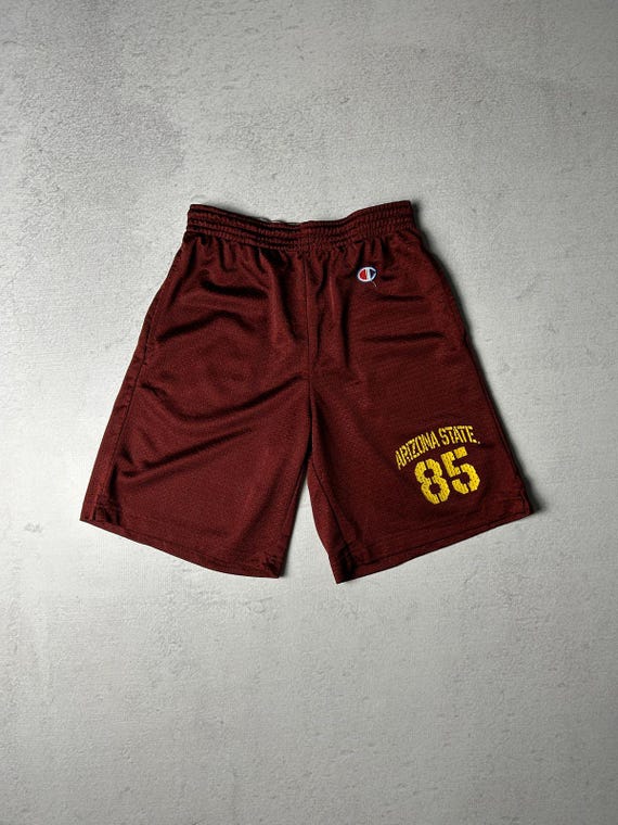 Vintage 90s Champion Shorts Arizona State Red Shorts Track Shorts Men s Small Menswear