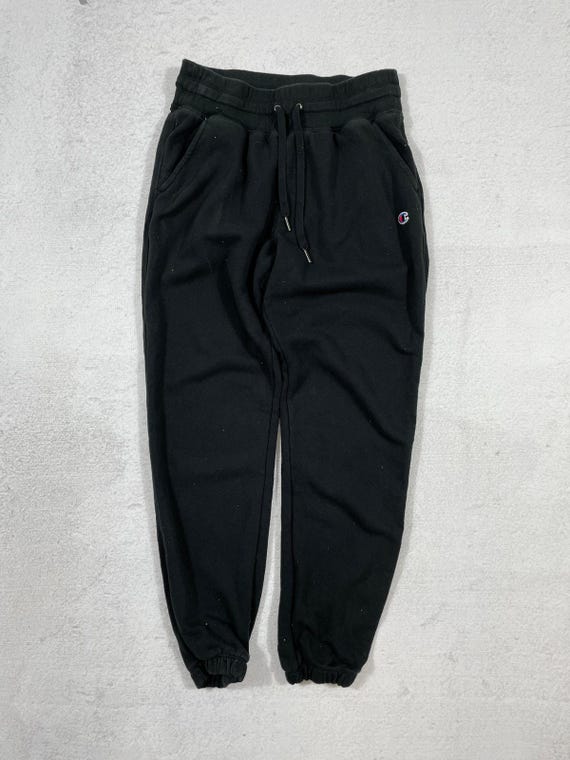 Black champion sweatpants mens online