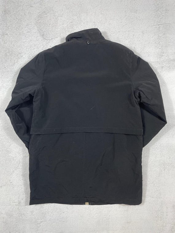 Vintage Nautica Jacket Mens Black Jacket Long Sleeve Jacket Lightweight Jacket Men s Small Menswear