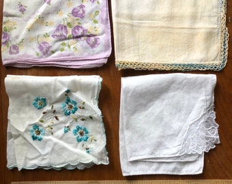 Vintage Hankies Hankie Lot