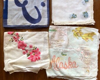 Vintage Hankies Hankie Lot