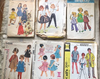 Vintage Sewing Patterns for Junk Journal or Collage Lot