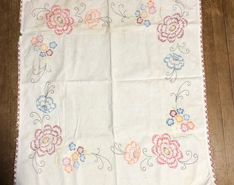 Vintage Hand Embroidery for Slow Stitch or Junk Journal