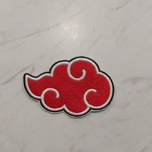 Anime Cloud Embroidered Patch/Badge